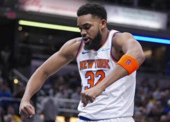 Towns brilla con 40 puntos en la victoria de los Knicks ante Pacers