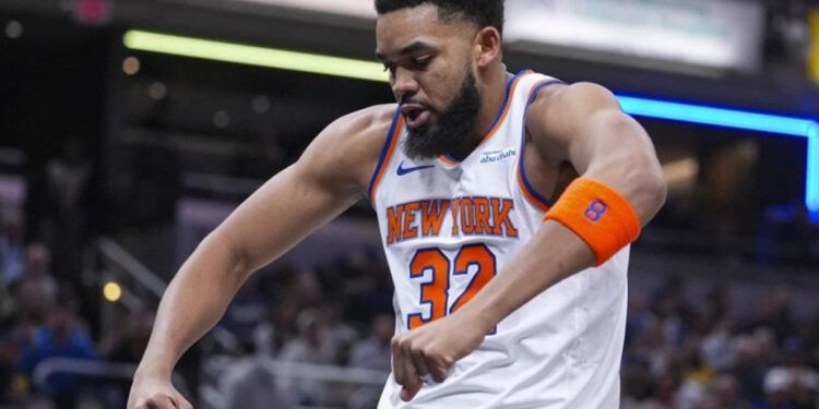 Towns brilla con 40 puntos en la victoria de los Knicks ante Pacers