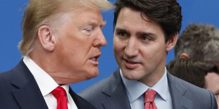Trudeau critica a Trump por guerra comercial contra Canadá