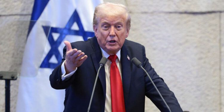 Trump afirma que Hamás mantendrá control temporal en la Franja de Gaza
