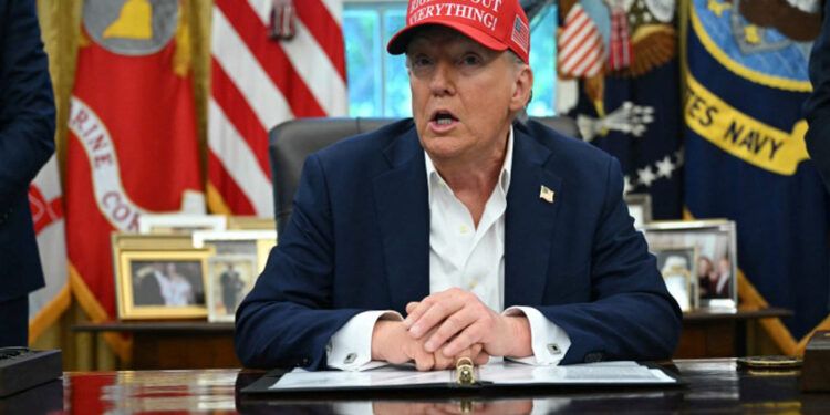 Donald Trump amenaza con enviar tropas a Maryland