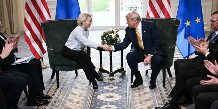 Trump anuncia acuerdo con UE sobre aranceles, energía y defensa