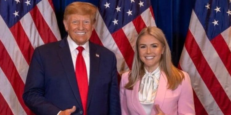 Trump designa a Karoline Leavitt como portavoz de la Casa Blanca
