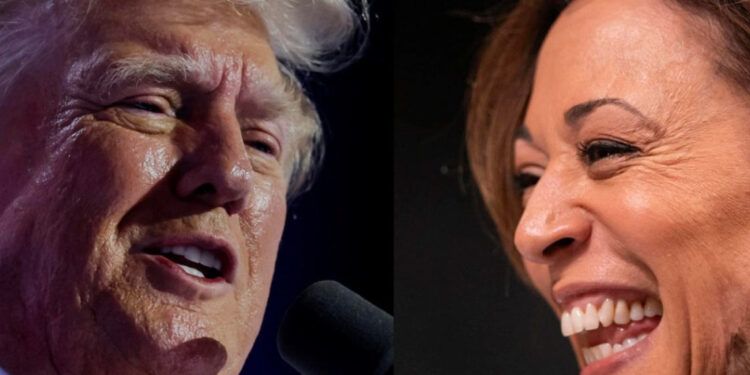 Trump intensifica campaña para reducir ventaja de Harris en las encuestas