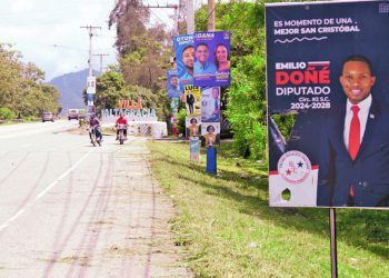 Vallas políticas saturan la ruta Santo Domingo-Santiago antes de elecciones