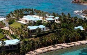 Mansion del millonario Jeffrey Epstein