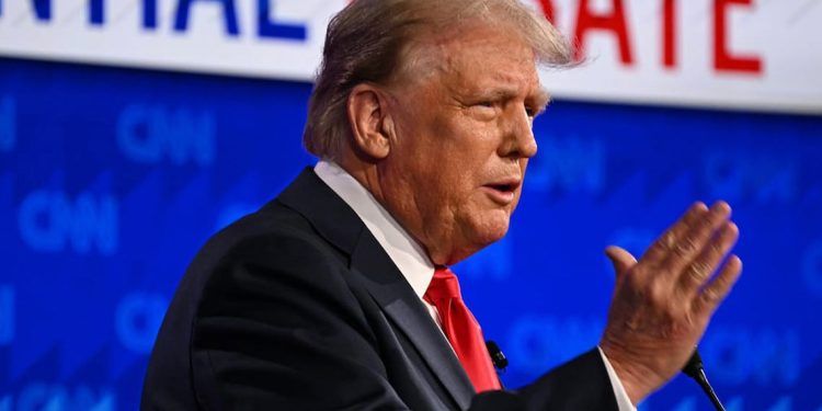 Votantes creen que Trump ganó el debate en CNN