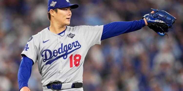 Yamamoto y Dodgers fuerzan el séptimo juego con triunfo 3-1 ante Azulejos