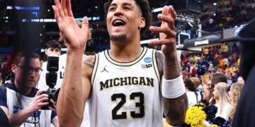 Yaxel Lendeborg lidera paliza y mete a Michigan al Final Four