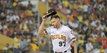 Yunesky Maya se retira como lanzador en Lidom y será coach de Águilas