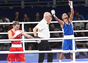 Yunior Alcántara asegura primera medalla para RD en París 2024