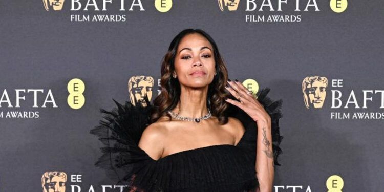 Zoe Saldaña gana el BAFTA a Mejor Actriz de Reparto