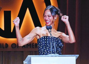 Zoe Saldaña logra su primera nominación al Oscar con Emilia Pérez