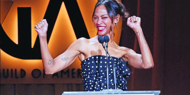 Zoe Saldaña logra su primera nominación al Oscar con Emilia Pérez